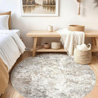 UERMEI 5ft Round Area Rug Living Room Rugs - Image 5
