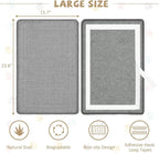Graciadeco Gray Cat Scratching Mat Sisal, 2 Packs Sisal Fabric Large Cat - Image 2