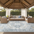 GENIMO Outdoor & Indoor Area Rug 10'x14', Waterproof, Non-Shedding, Easy by GENIMO
