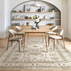 Vintage Living Room Area Rug 5x8 - Image 7