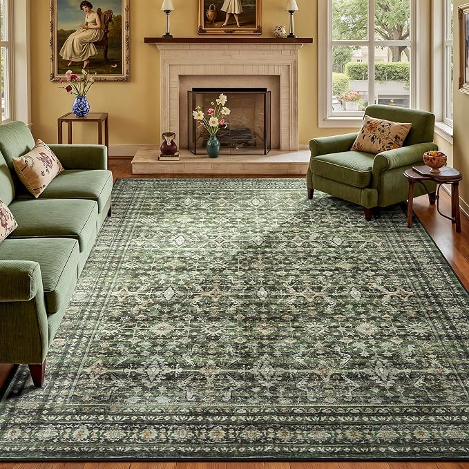Lofus 7x10 Area Rug for Living Room, Soft Boho Carpets for Bedroom Dining Room by Lofus