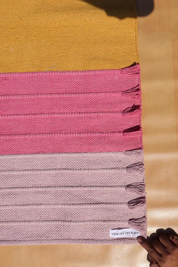 Jaipur Art & Rugs Cotton Yoga Rug - Image 6