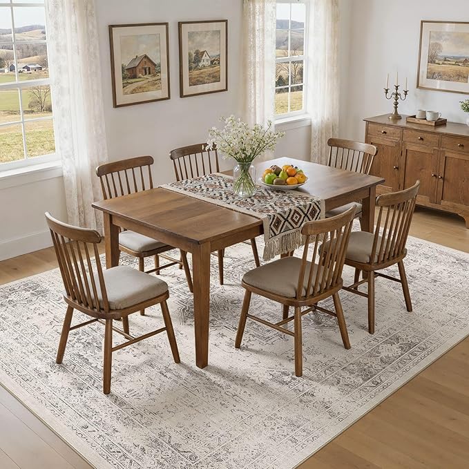 UERMEI 9x12 Area Rug Living Room Rugs - Image 4