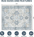 48"x60" Office Chair Mat for Hardwood Tile Floor, Under Desk Carpet Protector - Image 7