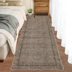 GarveeHome Scalloped Washable Runner Rug 2x8 Runner Modern Non Slip Kitchen - Image 3