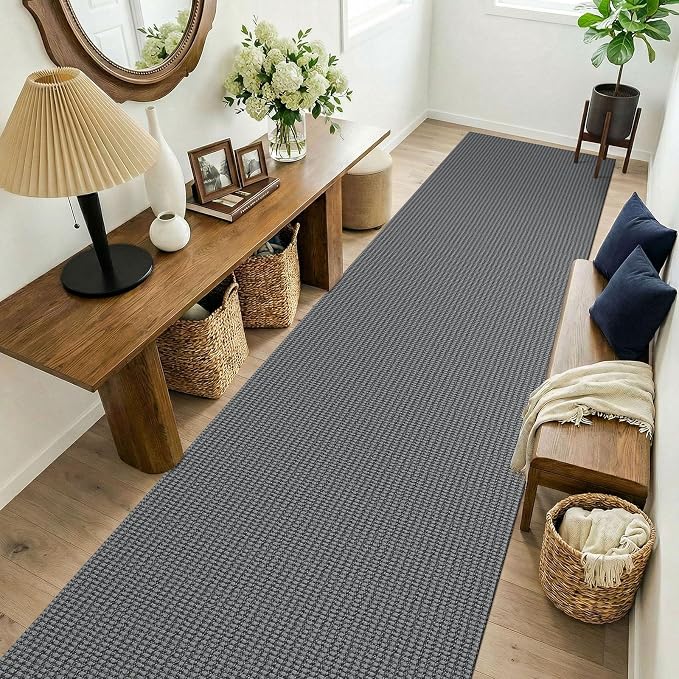 KOZYFLY 3x14 Runners Rugs for Hallway, Long Washable Runner Rug, Non Slip - Image 8
