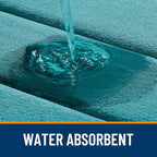 OLANLY Memory Foam Bath Mat 40x32, Super Soft Absorbent Bathroom Rugs, Quick Dry - Image 4