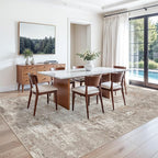 Washable 7x10 Area Rug for Living Room– Soft Non-Slip Carpet for Bedroom Dining - Image 4