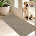 BEQHAUSE Dirt Trapper Door Mat 20" x 48", Non-Slip Washable Doormats Entrance by BEQHAUSE