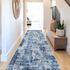 Rug Runners for Hallways Non Slip– Washable Long Kitchen Runner, Low-Pile Thin - Image 3