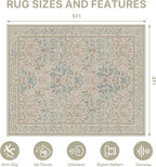 48"x60" Office Chair Mat for Hardwood Tile Floor, Under Desk Carpet Protector - Image 9