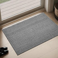 Door Mat Indoor Entrance 2x3 ft Area Rug, Machine Washable, Bohemian Small Area by MatEssenz