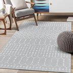 Lahome Moroccan Washable Living Room Area Rug 3x5 Small Rugs - Image 8