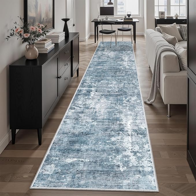 Soalmost Runner Rug 2x12 Washable Non-Slip Hallway Runner Rugs - Image 3