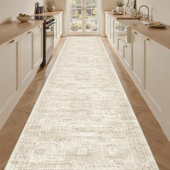 3x18 Washable Runner Rug for Hallway, Non-Slip Long Hallway Runner for Entryway - Image 5
