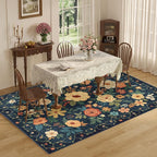 DUKINO 5x7 Area Rug, Floral Rugs - Image 5