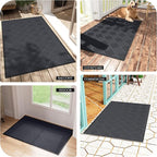 Front Door Mat Outside Entrance, Absorbent Dirt Resist Dog Door Mat, Heavy Duty - Image 8