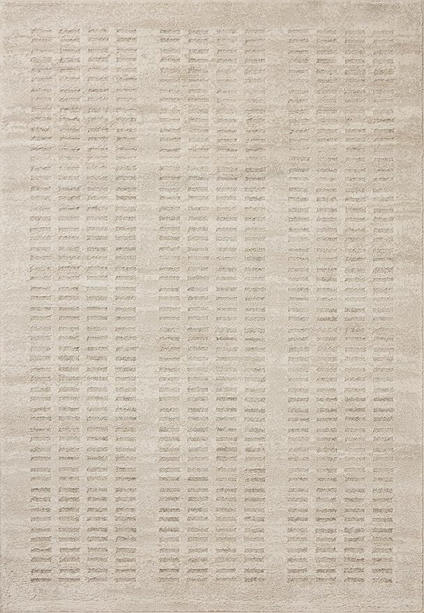 Loloi Amber Lewis Monty Collection MOT-03 Ivory/Beige 6'-7" x 9'-3", .50" Pile - Image 3