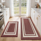 COSY HOMEER Kitchen Rugs Non-Slip 24x35/24x60 Inch Thick Polypropylene Standing by COSYHOMEER