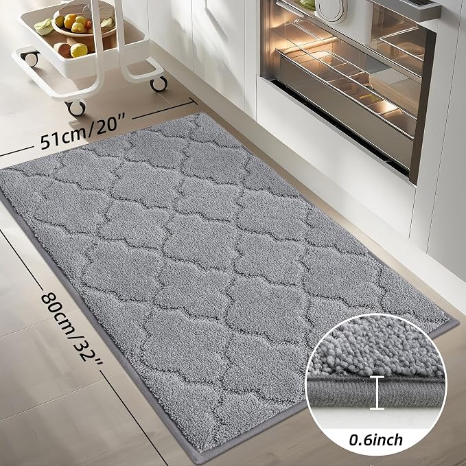 COSY HOMEER Kitchen Rugs Washable Non Slip Kitchen Mats - Image 2