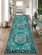 SERISSA Boho Washable Runner Rug by SERISSAHomeDecorCollection