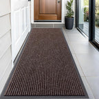 OLANLY Front Door Mat Indoor Outdoor Entrance, Waterproof Heavy Duty Doormat by OLANLY