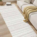 cotiled Hallway 2.6x8 Runner Rugs: Washable Boho Rugs - Image 5