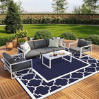 GENIMO 10 ' x 10 ' Outdoor Rug Waterproof by GENIMO