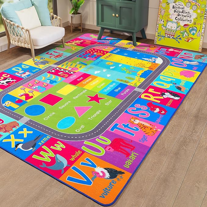 HOMORE Kids Rug, Children Educational Rugs - Image 5