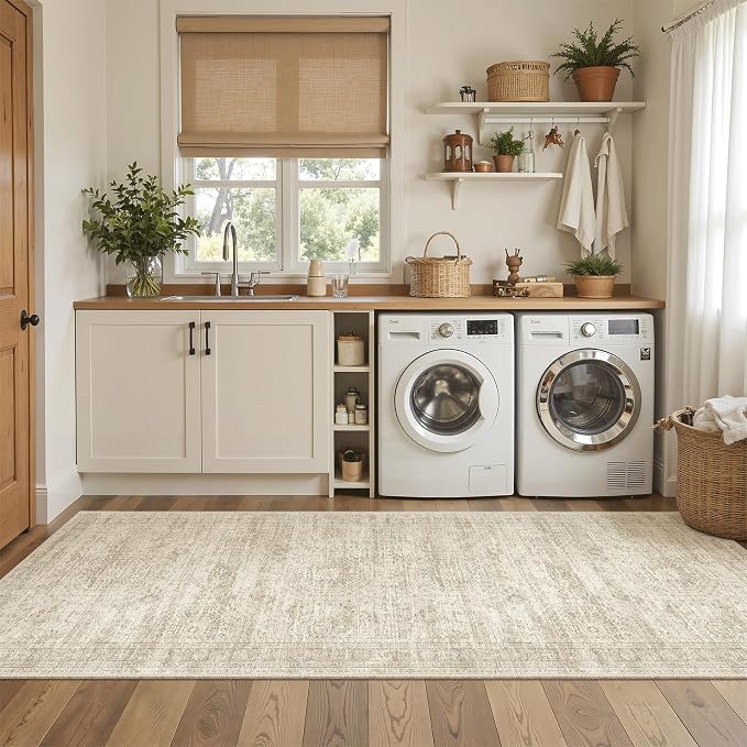 Soalmost Runner Rug 3x8 Washable Non-Slip Hallway Runner Rugs - Image 4