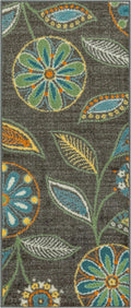 Maples Rugs Reggie Floral Runner Rug by MaplesRugs
