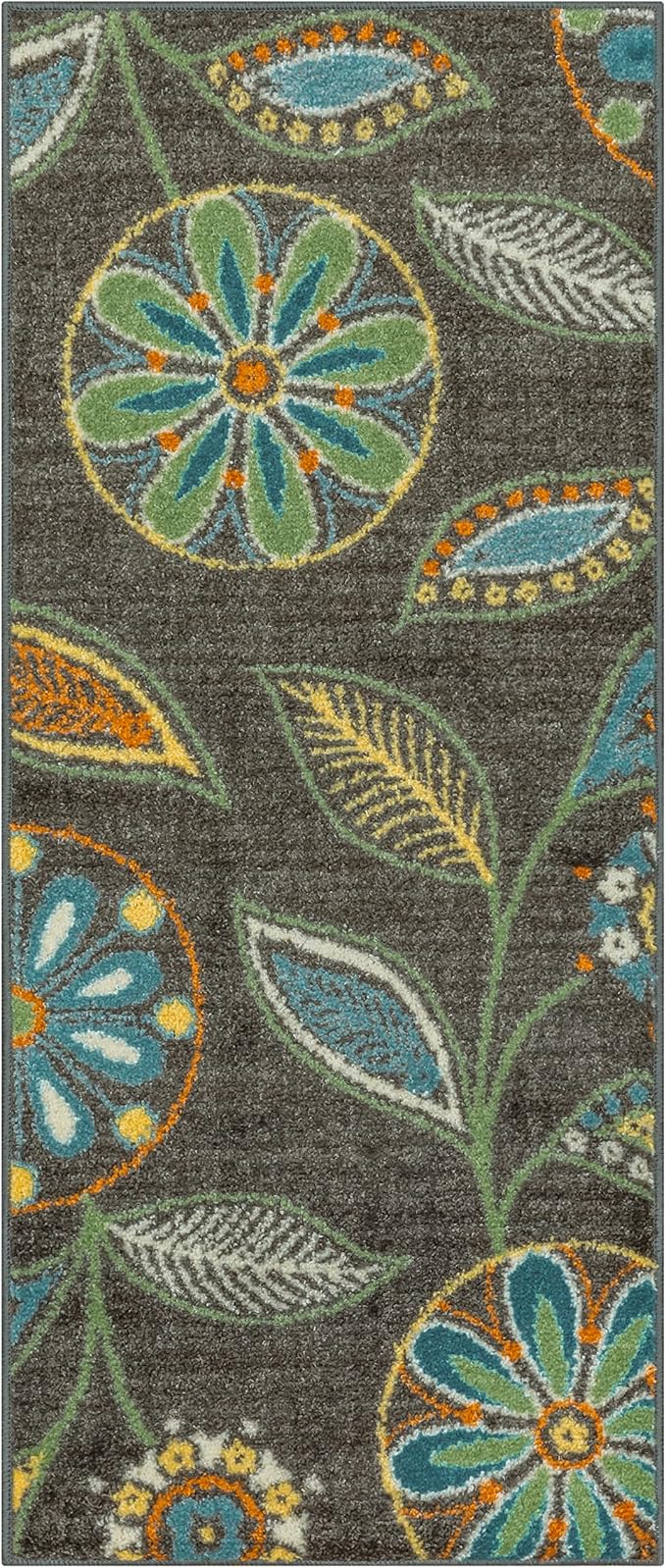 Maples Rugs Reggie Floral Runner Rug by MaplesRugs
