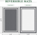 HappyTrends Outdoor Rug Reversible Portable Plastic Straw Camping Rugs - Image 2