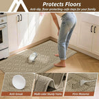 COSY HOMEER Kitchen Rugs 24"x35" Non-Slip Washable Kitchen Mats - Image 6