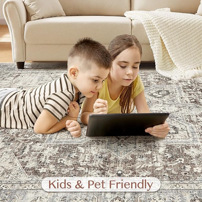 Tortania Area Rug Living Room Rugs - Image 6