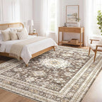 Vintage Living Room Area Rug 10x13 - Image 8
