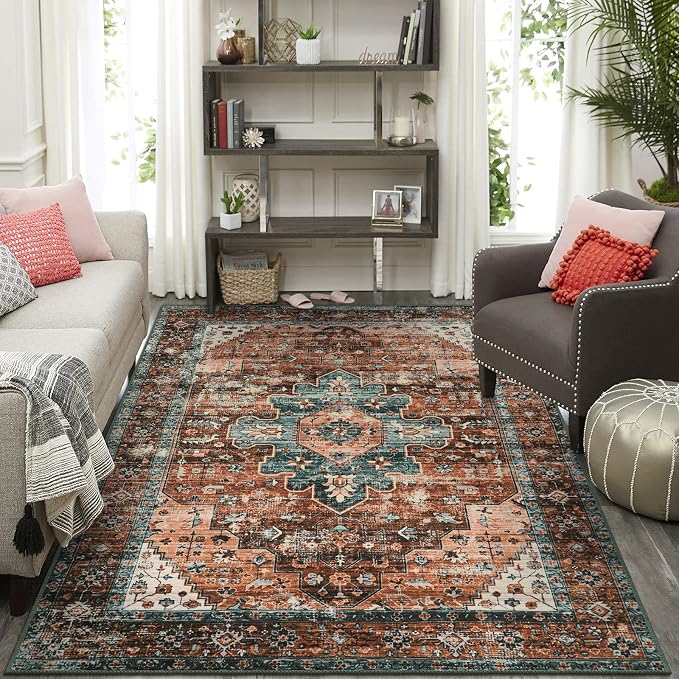 Moynesa Ultra-Thin Washable 10x14 Area Rugs - Image 7
