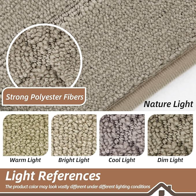 BEQHAUSE Dirt Trapper Door Mat 24" x 36", Doormat Non-Slip Entryway Rugs - Image 7