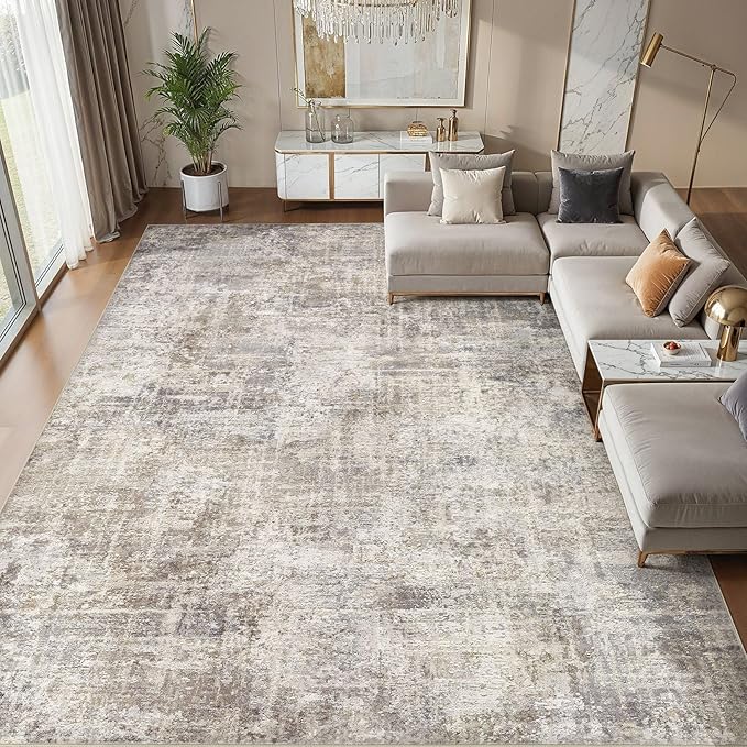 cotiled Washable 7x9 Area Rug for Living Room by COTILED