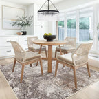 7x7 Area Rug Square Washable – Non-Slip Soft Indoor Carpet - Image 3