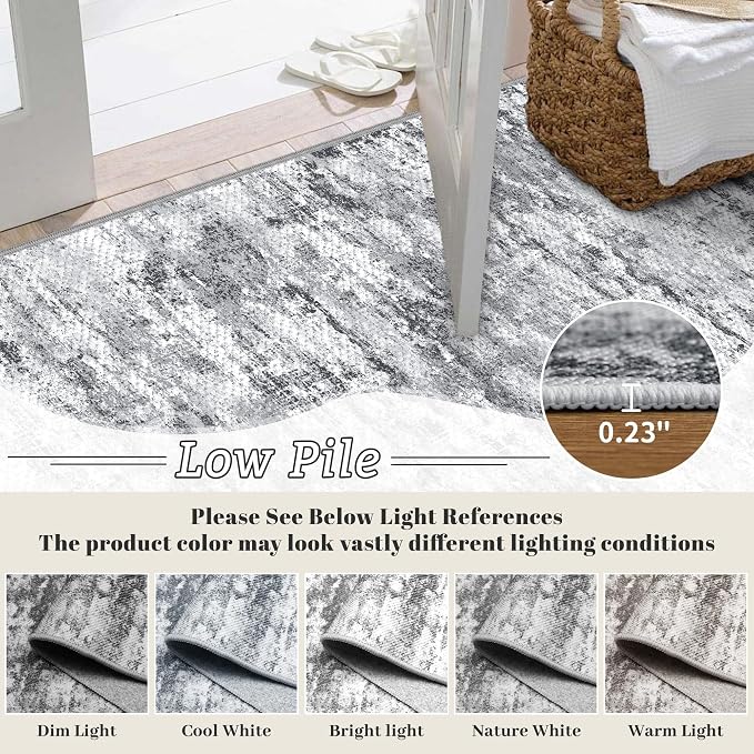 Washable Carpet Runners for Hallway 14ft-Non Slip Floor Runners for Dogs - Image 5