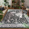 Moynesa Tiger 8x10 Area Rug, Washable Boho Rugs by Moynesa