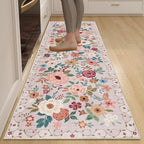 DUKINO 2x6 Runner Rug for Hallway, Washable Kitchen Runner Rug by DUKINO