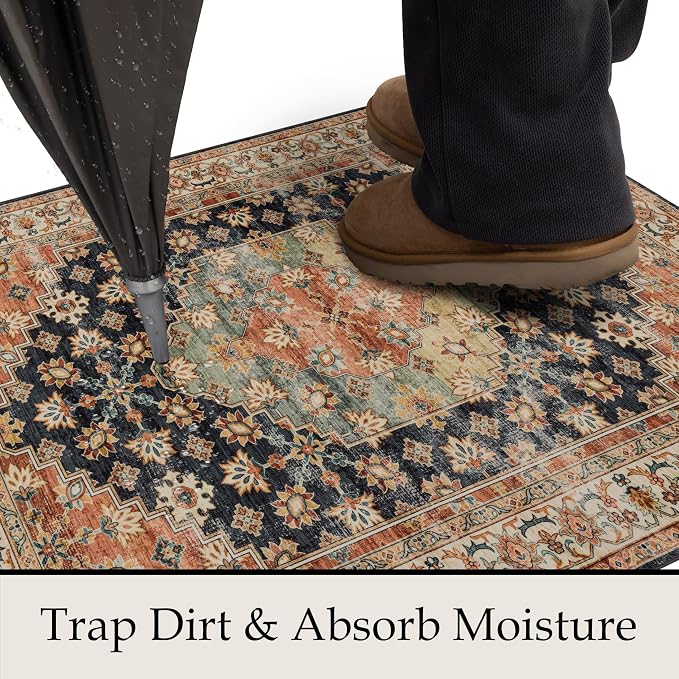 Ruaruarug Washable Area Rug 2x3 - Image 5