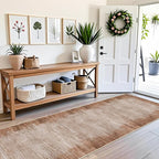 3x10 ft Hallway Runner Rug – Non-Slip Washable Solid Long Carpet Runner - Image 3