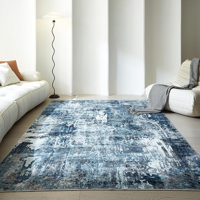 Rugcomf 6x9 Washable Bedroom Boho Rug - Image 2