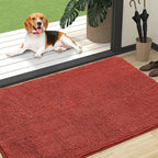OLANLY Dog Door Mat for Muddy Paws 47x32, Absorbs Moisture and Dirt, Absorbent by OLANLY