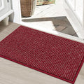 BEQHAUSE Dirt Trapper Door Mat 24" x 36", Non-Slip Washable Doormats Entrance by BEQHAUSE