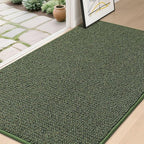 BEQHAUSE Dirt Trapper Door Mat 36" x 60", Non-Slip Washable Doormats Entrance by BEQHAUSE