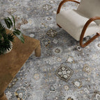 Washable Runners for Hallways Kitchen Rugs: 2'x6' Runner Rug Stain Resistant - Image 3